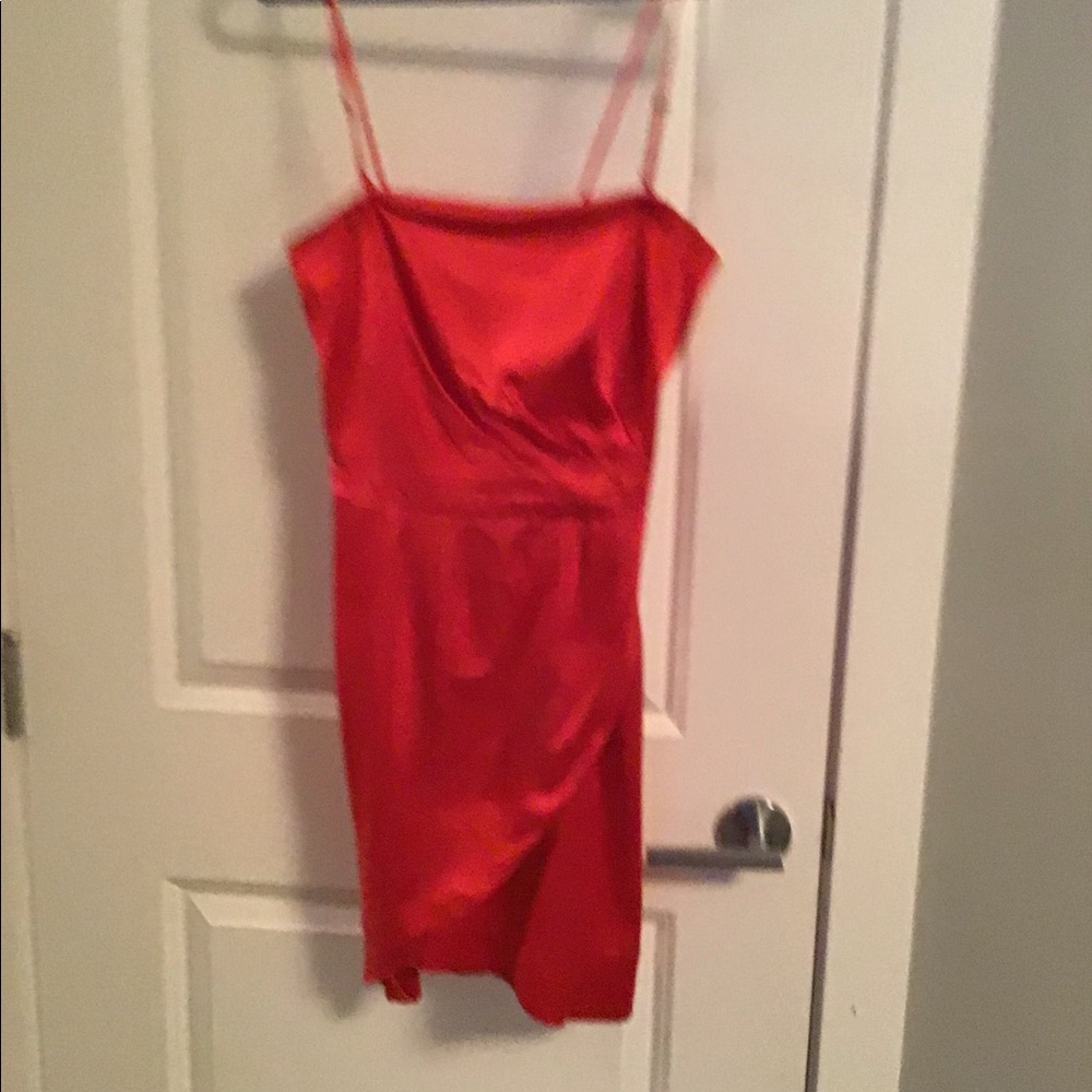 Armani silk dress. Spaghetti strap or strapless